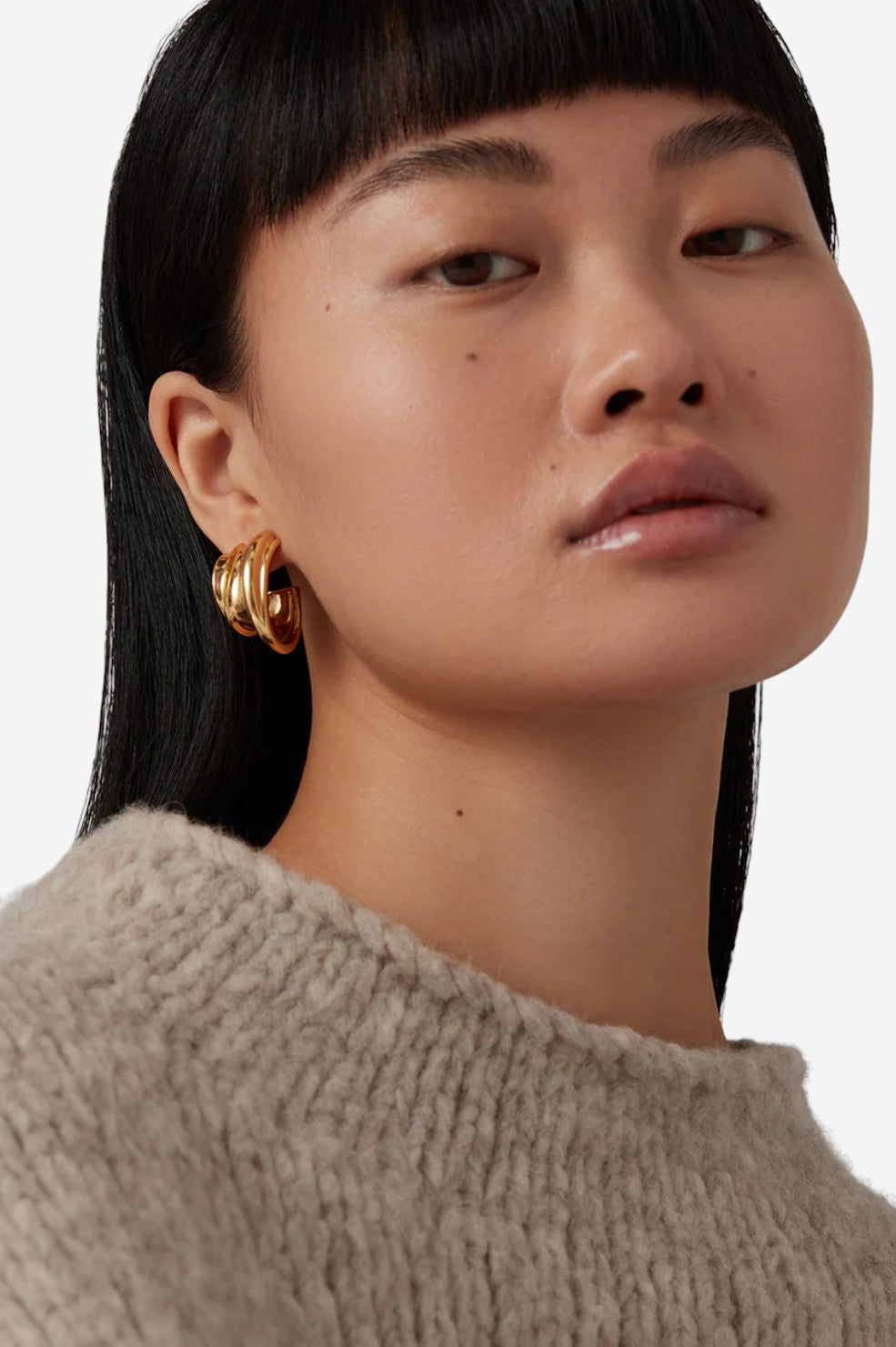 Leona Hoops - Shop Yu Fashion