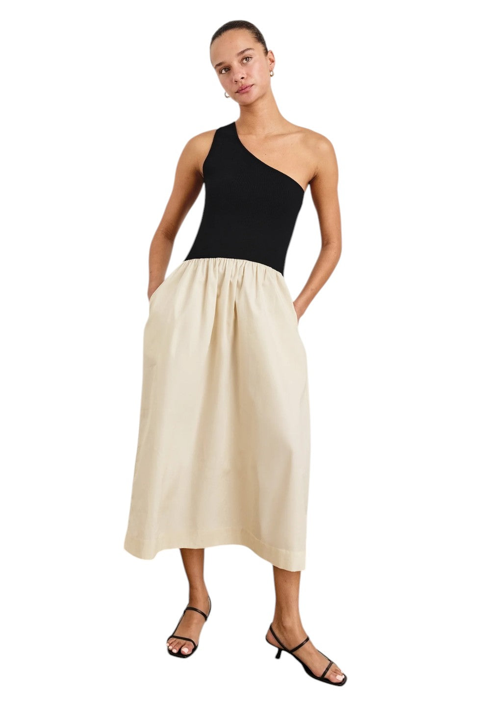 Anita Dress - Black Ivory - Shop Yu Fashion