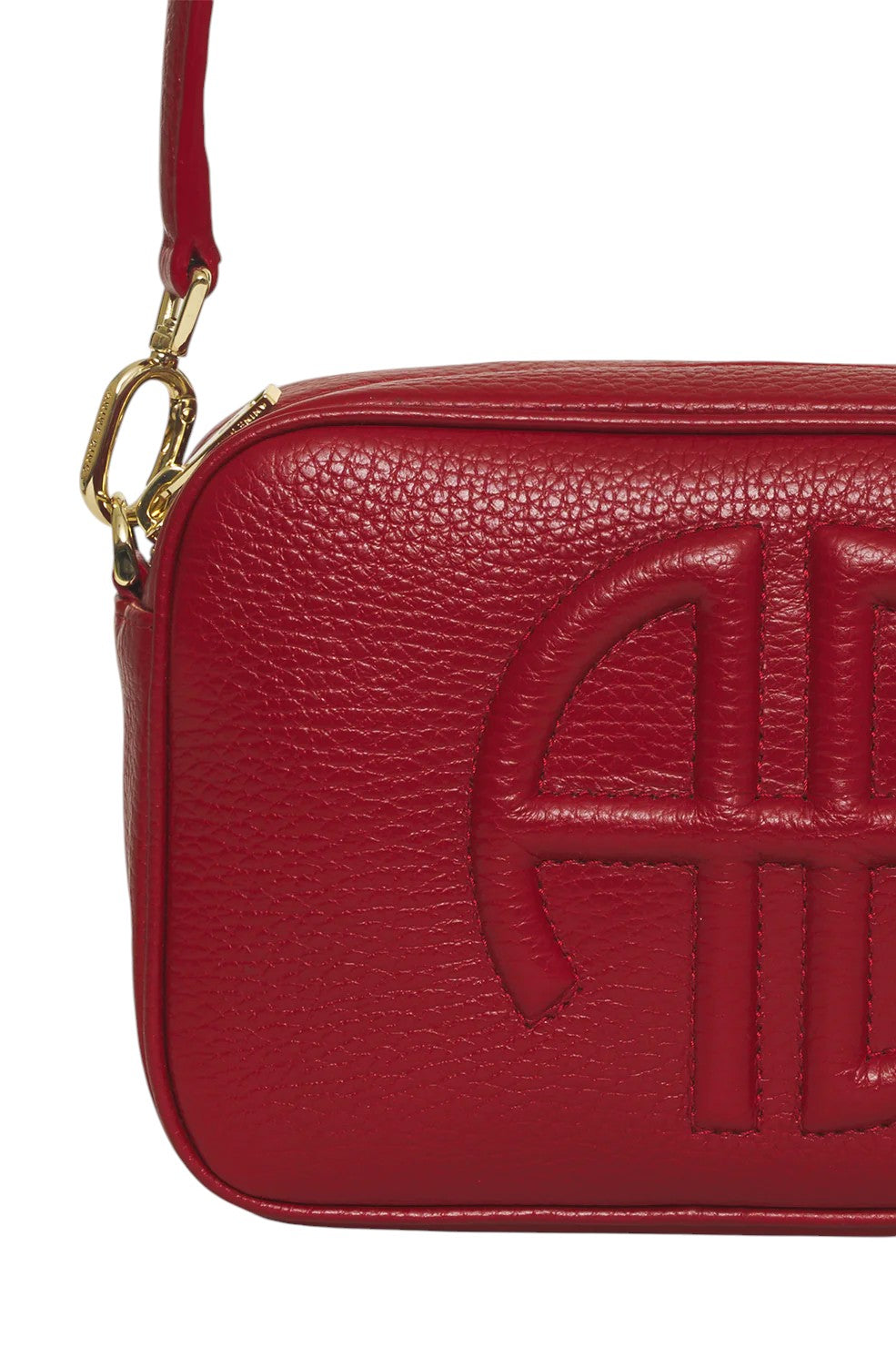 Lili Bag - Red Pebbled - Shop Yu Fashion