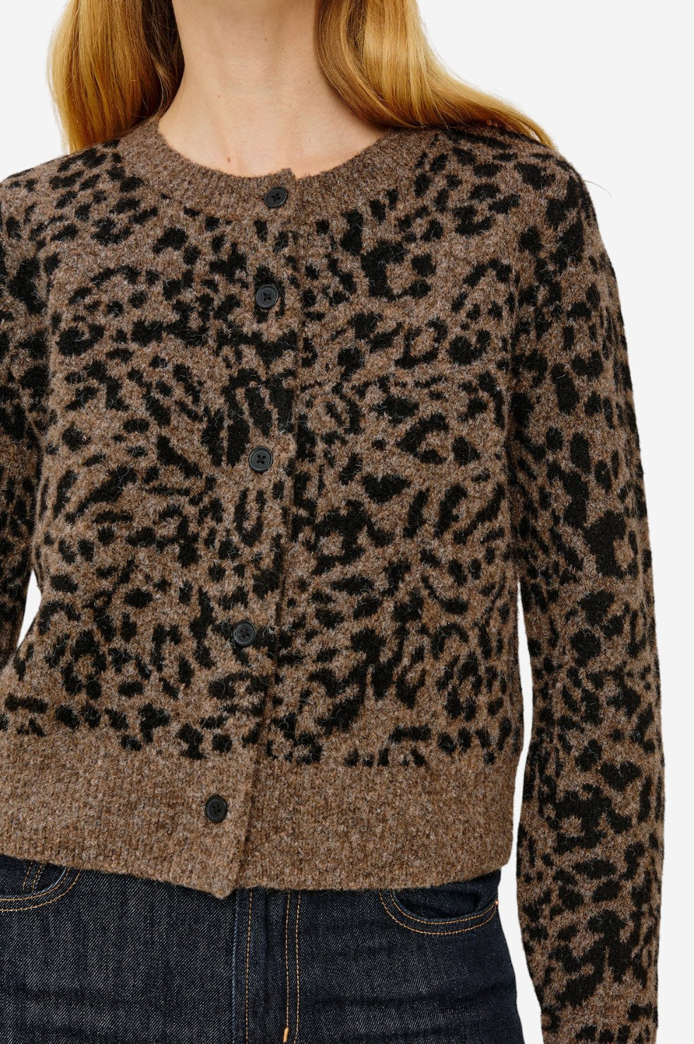 Matilda Cardigan - Spotted - Shop Yu Fashion
