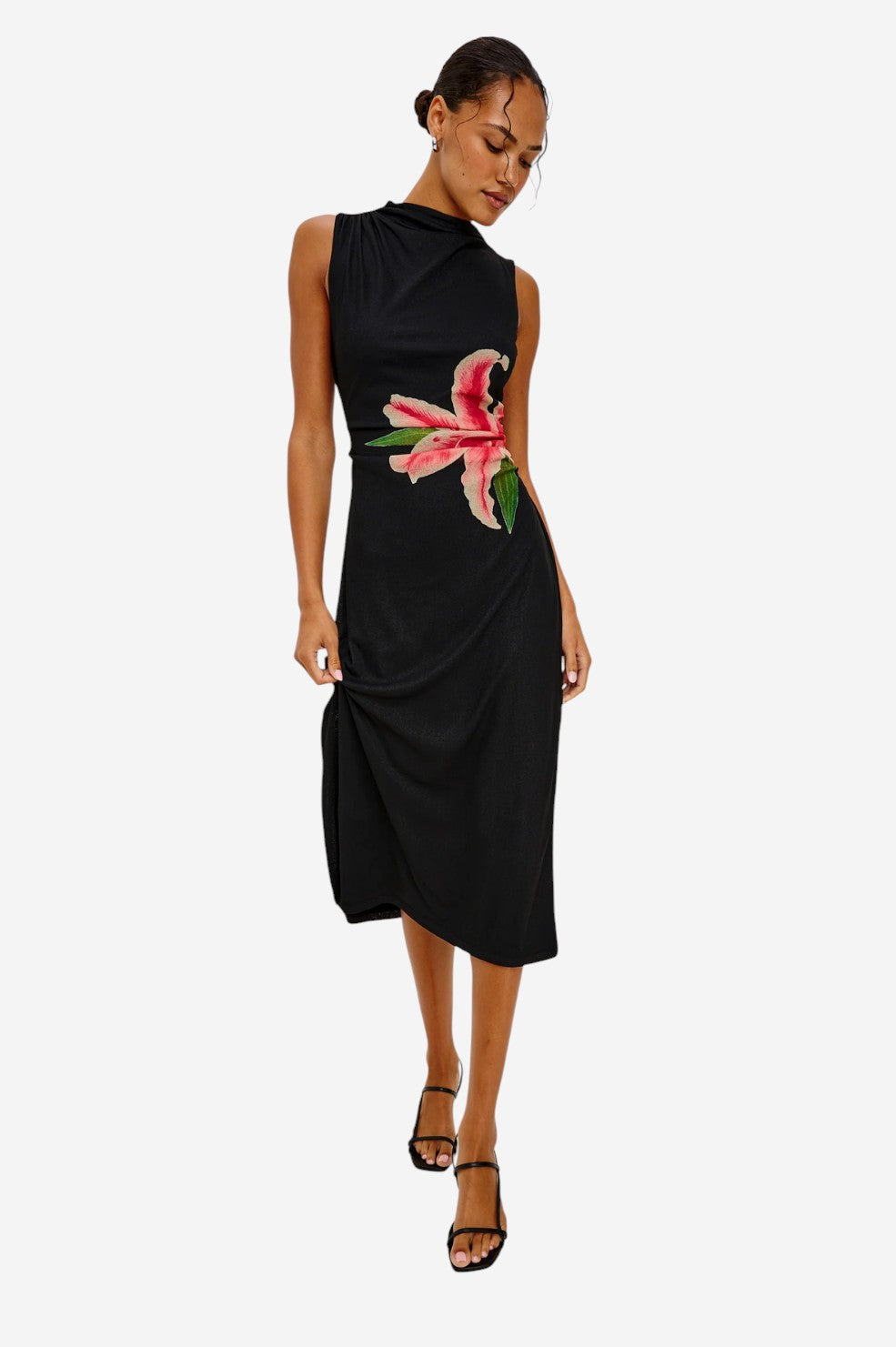 Rebecca Dress - Peach Lily