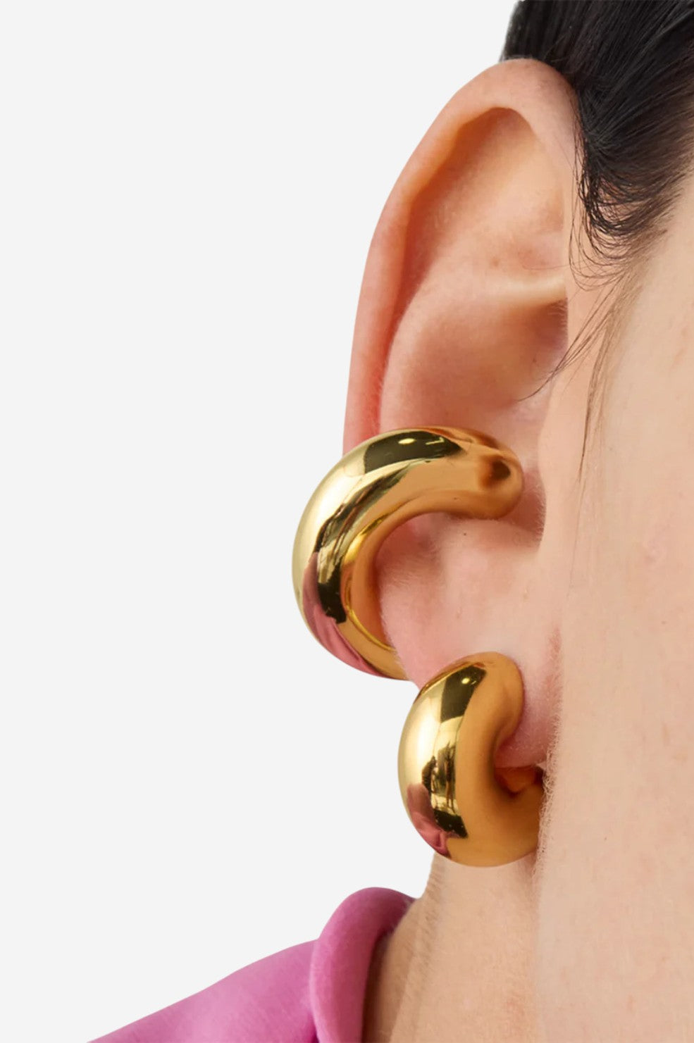 Tome Ear Cuff - Gold - Shop Yu Fashion