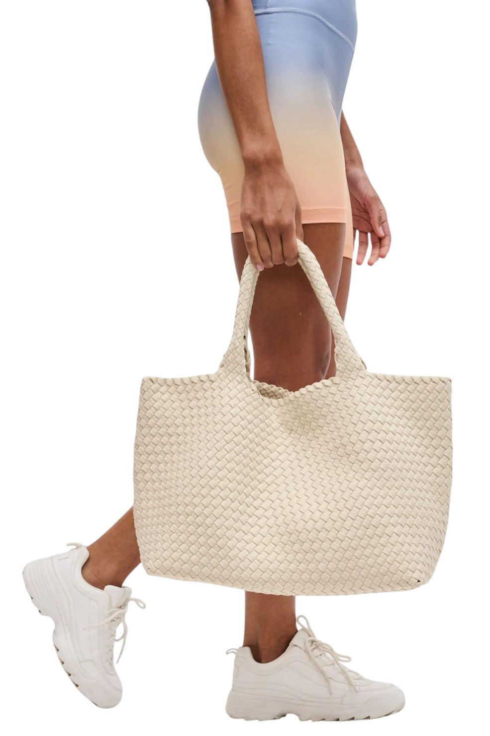 Sky's The Limit Large Tote - Cream