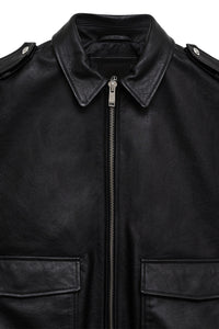 Sonnie Vest - Black Leather