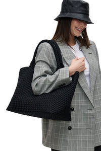 Sky's The Limit Large Tote - Black