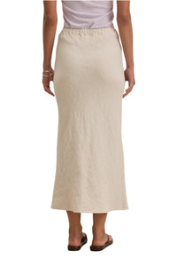 Beka Linen Skirt - Bisque