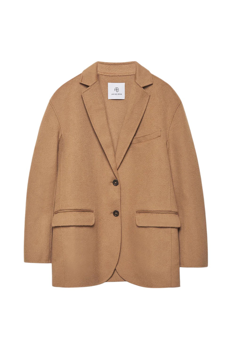 Quinn Blazer - Camel Cashmere Blend