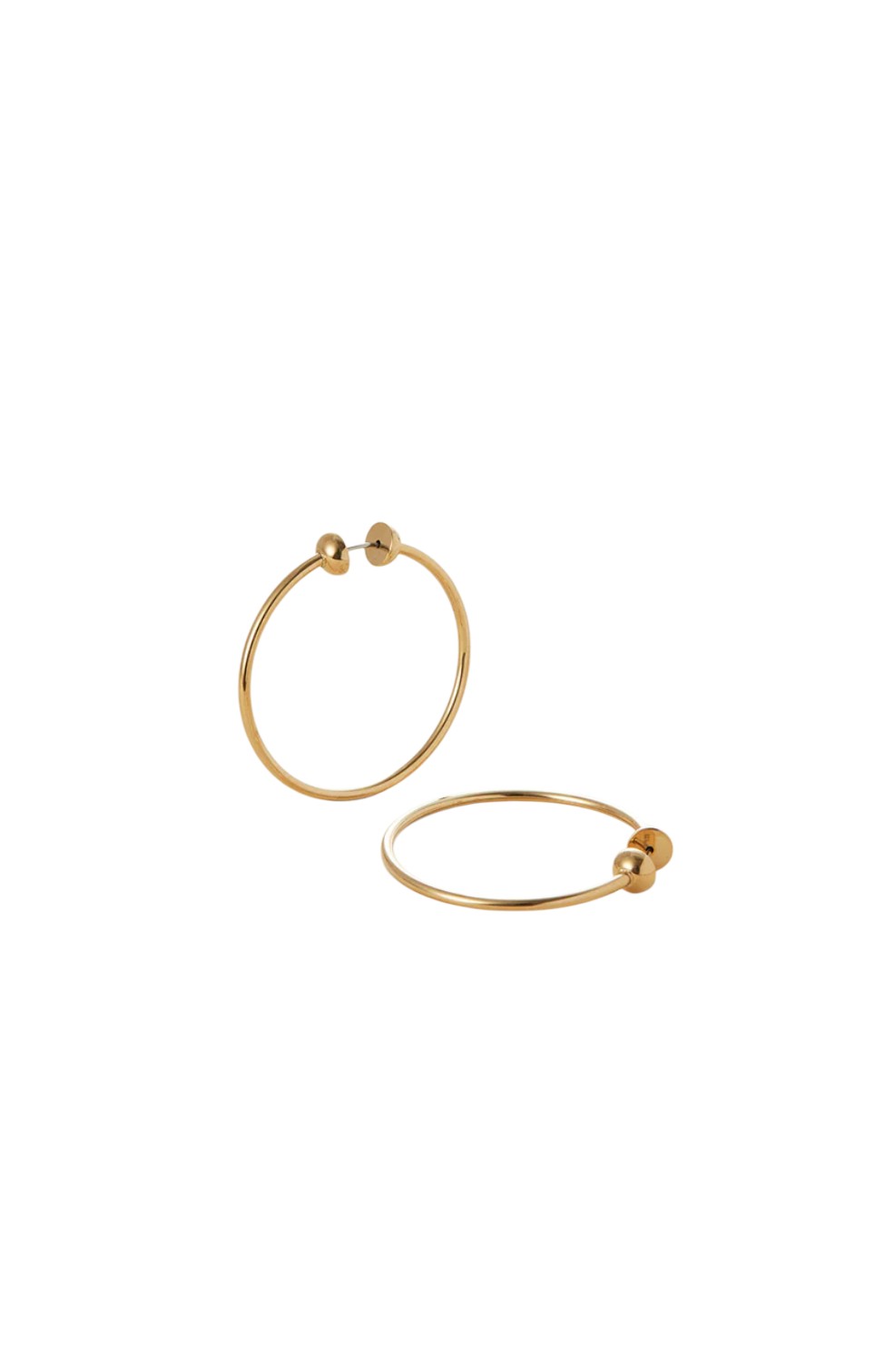 Small Icon Hoops - Gold - Shop Yu Fashion