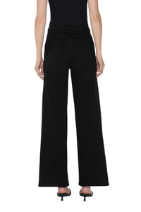 Jetset Slim Palazzo - Sheen Noir