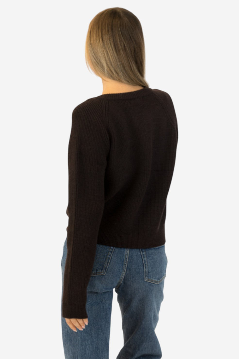 Belle Cardigan - Chocolate - Shop Yu Fashion