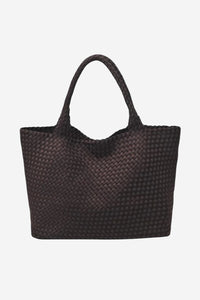 Sky's The Limit Large Tote - Chocolate - Shop Yu Fashion