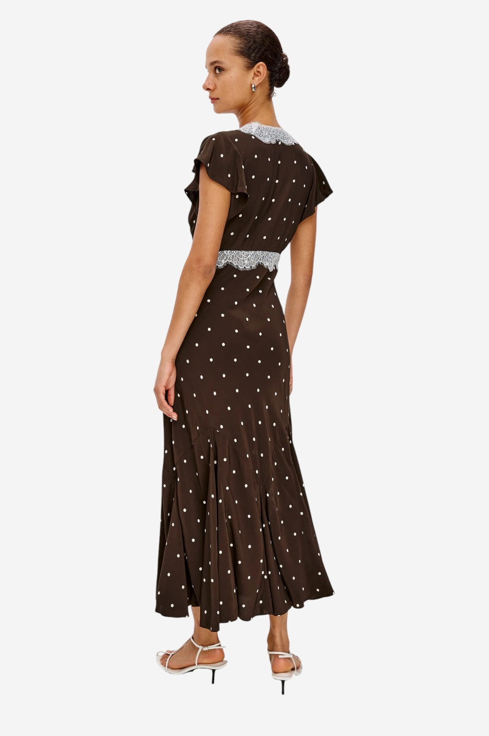 Mattia Dress - Cocoa Polka Dots