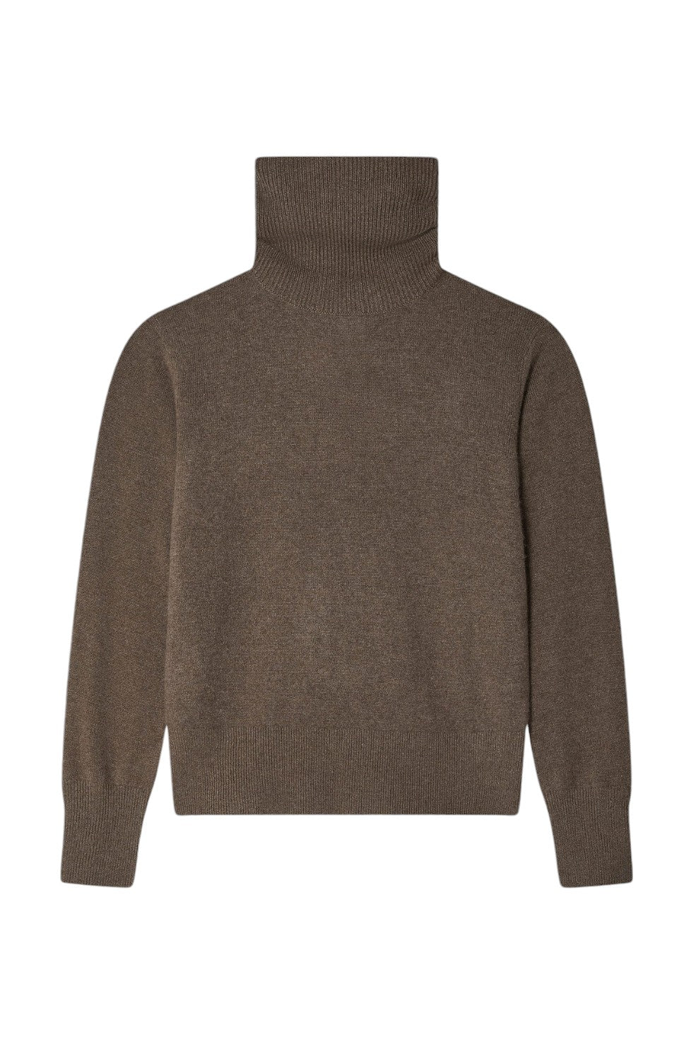 Cashmere Turtleneck - Russet Brown