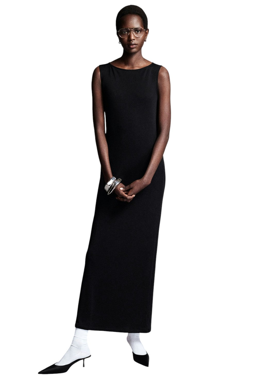 The Drape Dress - Black - Shop Yu Fashion