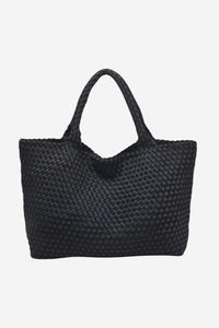 Sky's The Limit Large Tote - Black - Shop Yu Fashion