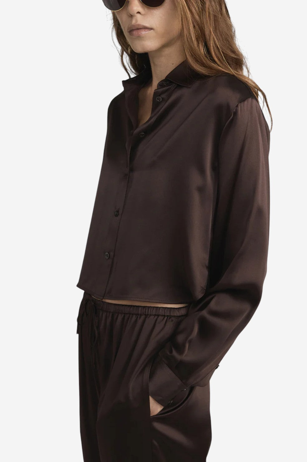 The Silk Charles Shirt - Americano