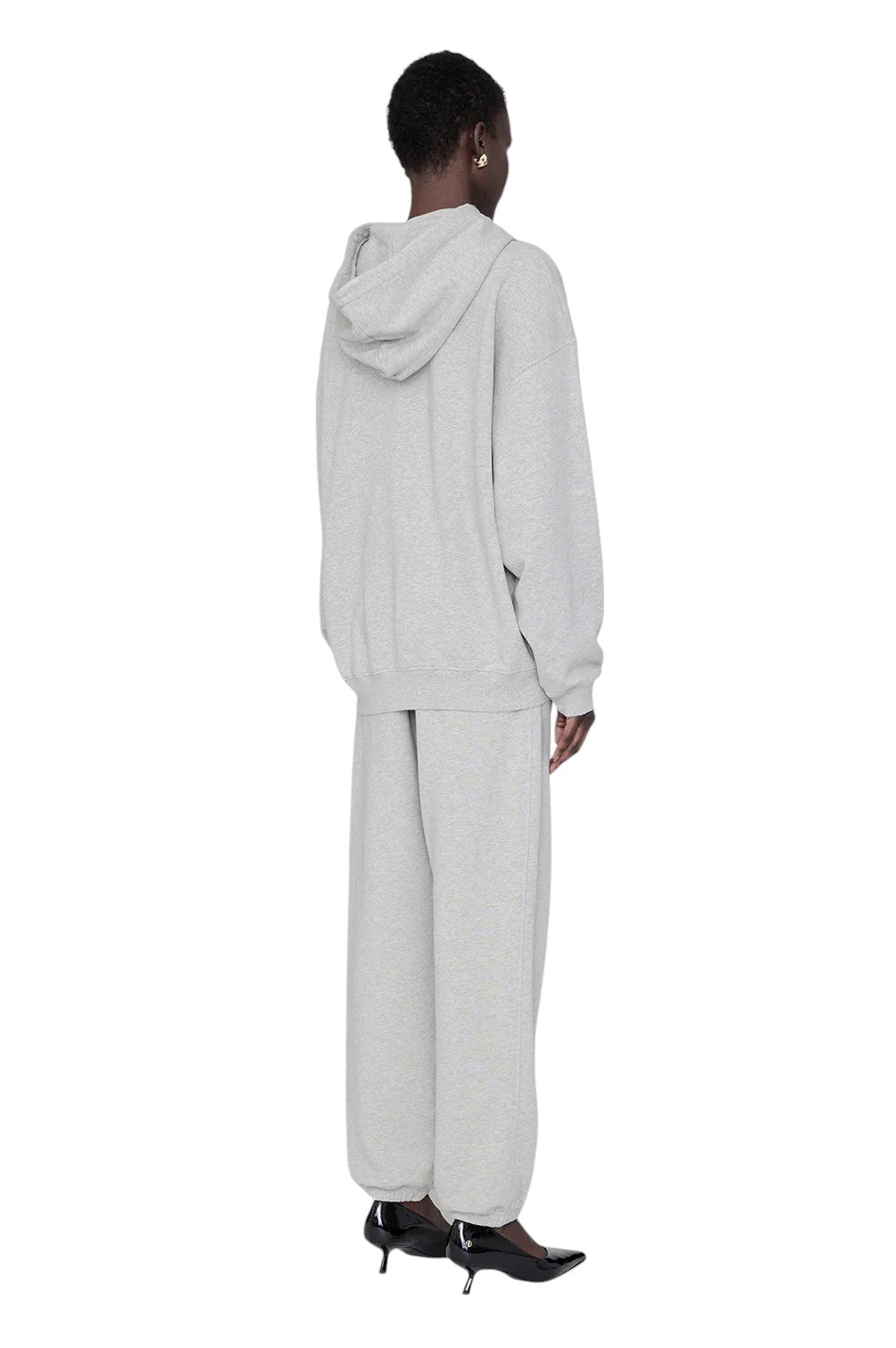 Harvey Sweatshirt Signature - Heather Grey - Shop Yu Fashion