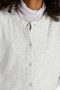 *PRE-ORDER* Damsville Cardigan - Heather Grey - Shop Yu Fashion