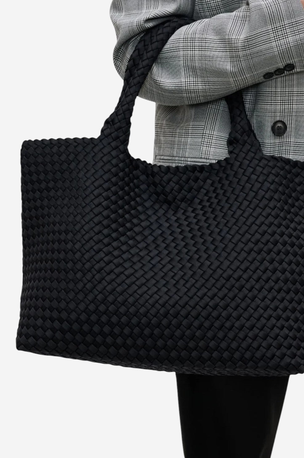 Sky's The Limit Large Tote - Black - Shop Yu Fashion