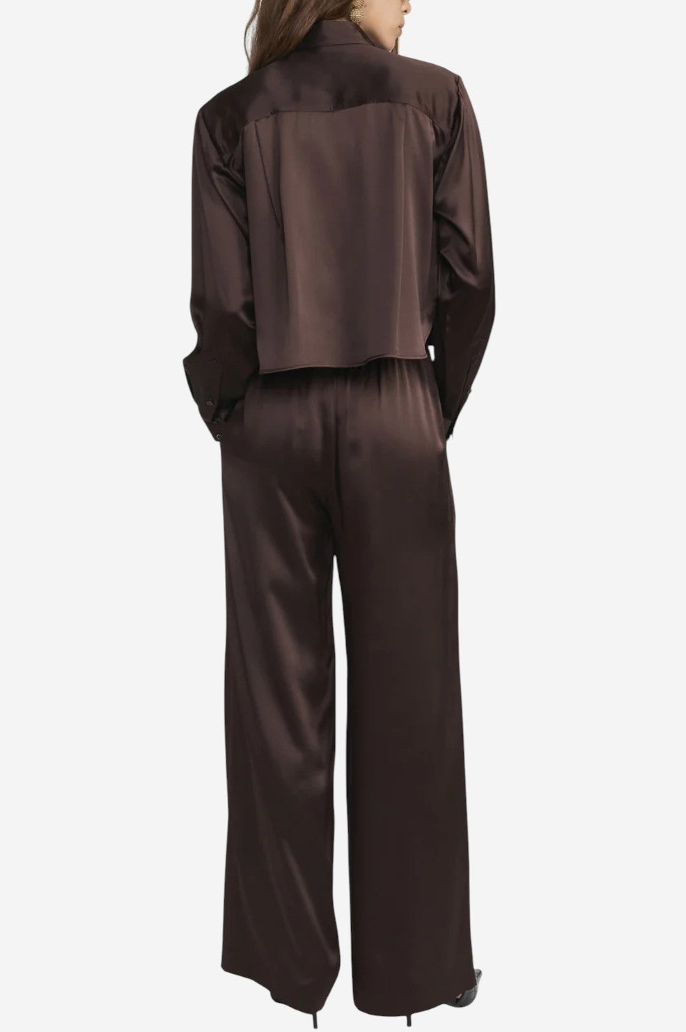 The Silk Charles Shirt - Americano