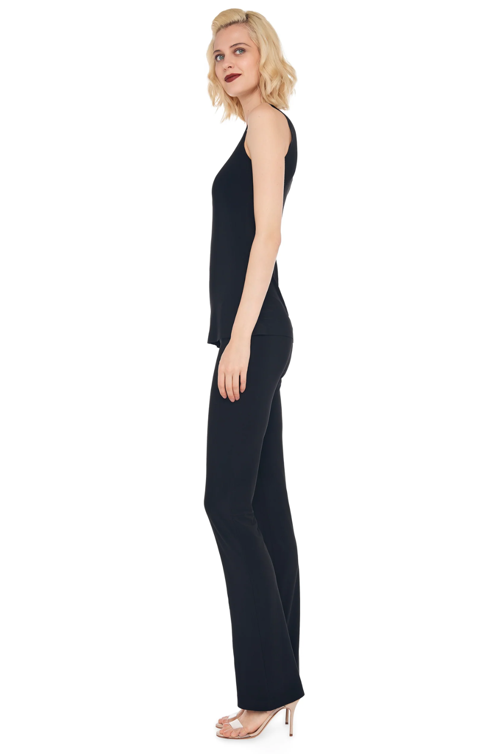 Sleeveless Swing Top - Black