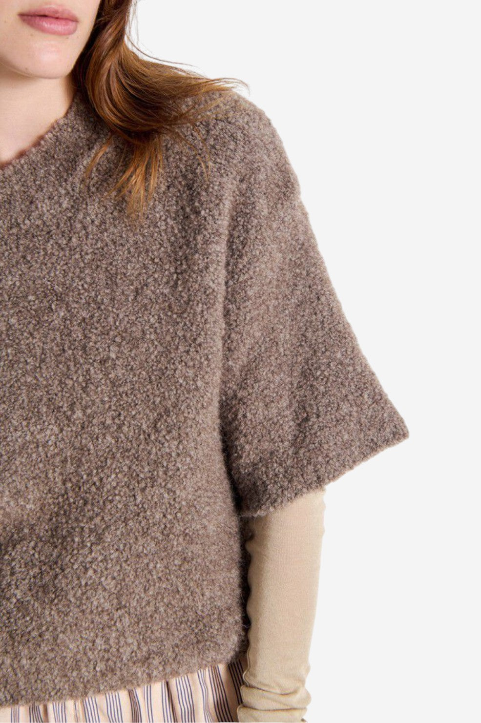 *PRE-ORDER* Zolly Jumper - Taupe - Shop Yu Fashion