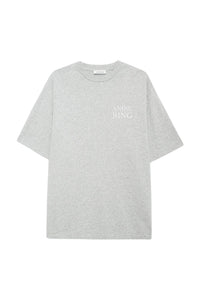 Myers Tee Serif NY - Washed Heather Grey