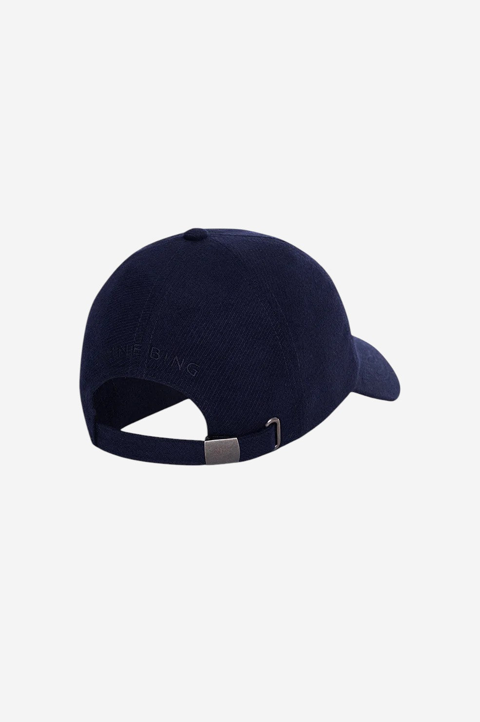 Jeremy Baseball Cap - Navy Wool