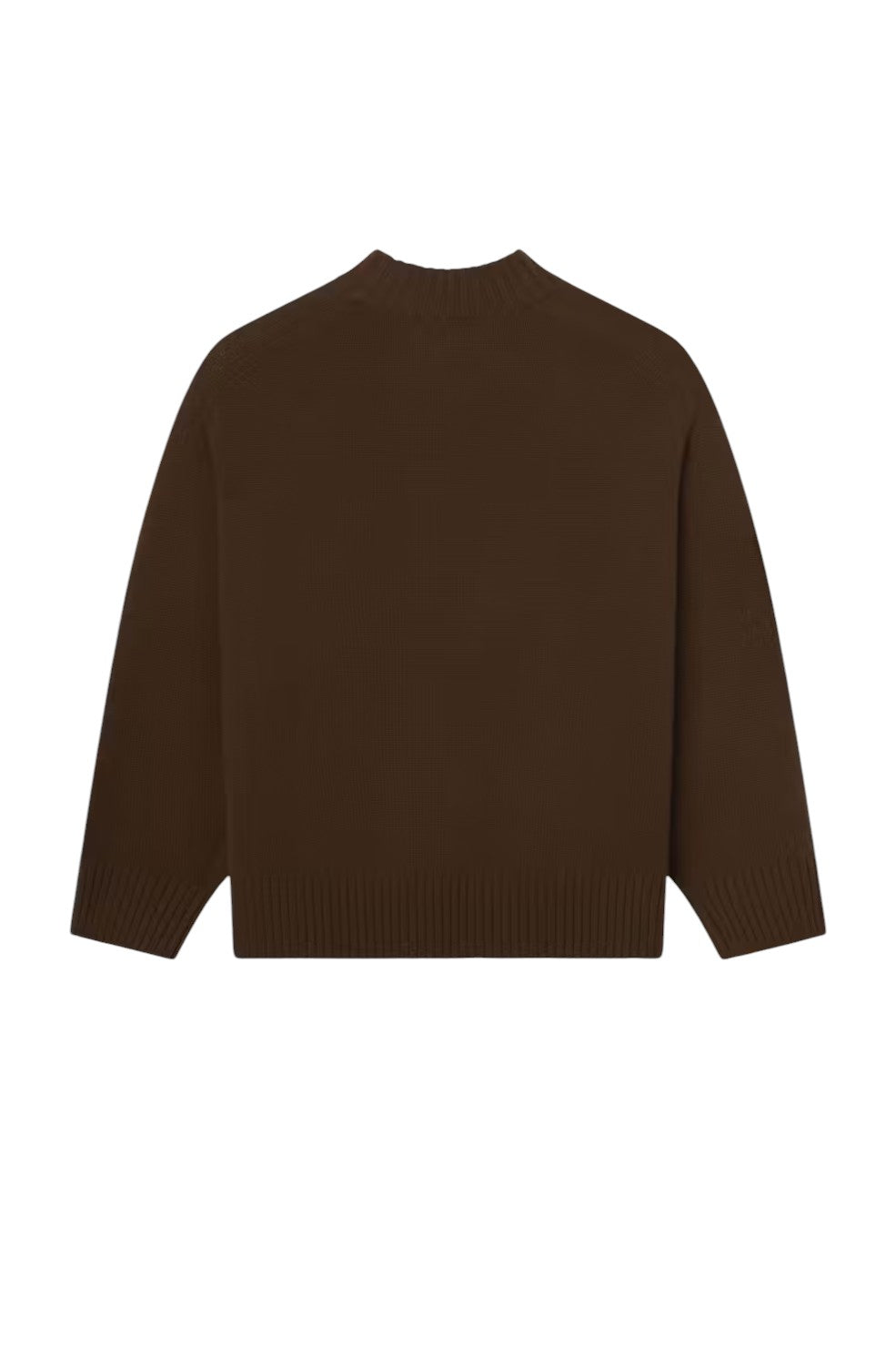 Oversized Cashmere Crew - Moss