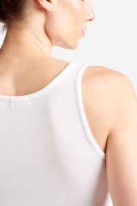Zuma Rib Tank - White