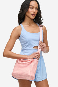 Sky's The Limit Small Crossbody - Blush - Shop Yu Fashion