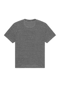 The Linen Baby Tee - Black Multi