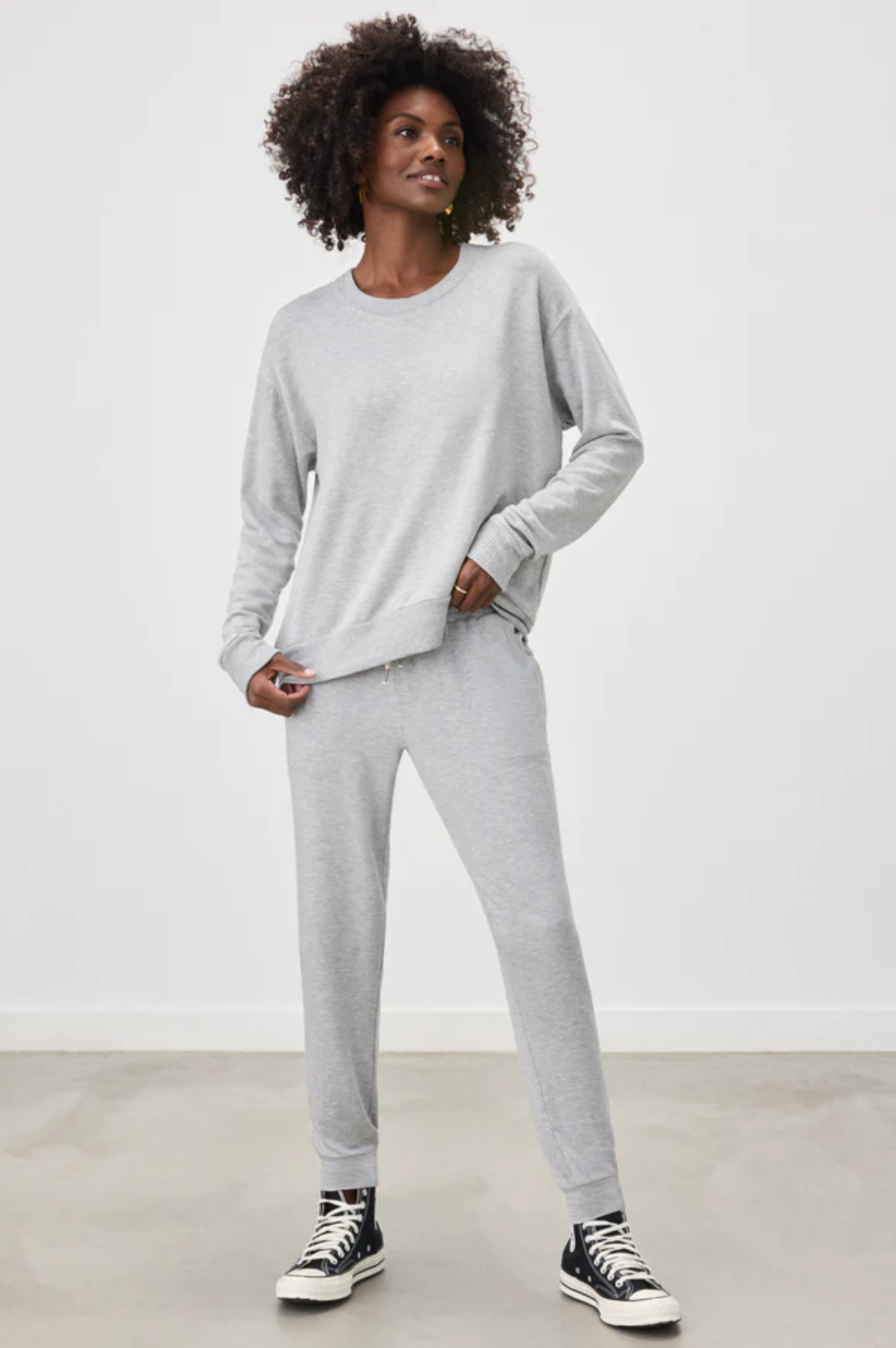*PRE-ORDER* Supersoft Pullover - Heather Grey