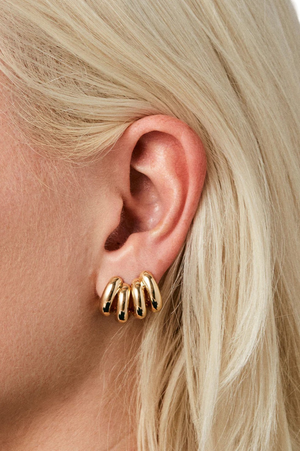 Mini Florence Earrings - Gold