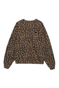 *PRE-ORDER* Miles Sweatshirt - Black And Brown Leopard