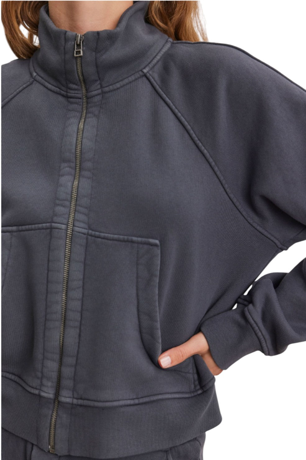 Cecilia Hoodie - Ash - Shop Yu Fashion