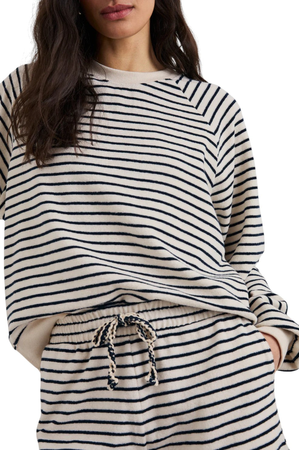 Theron Top - Sailor Stripe Terry Towel