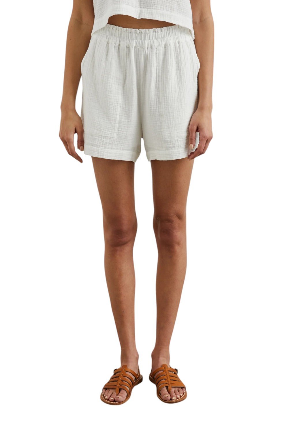 Leighton Short - White - Shop Yu Fashion
