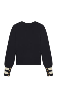 The Cashmere Club Sweater - Navy Multi