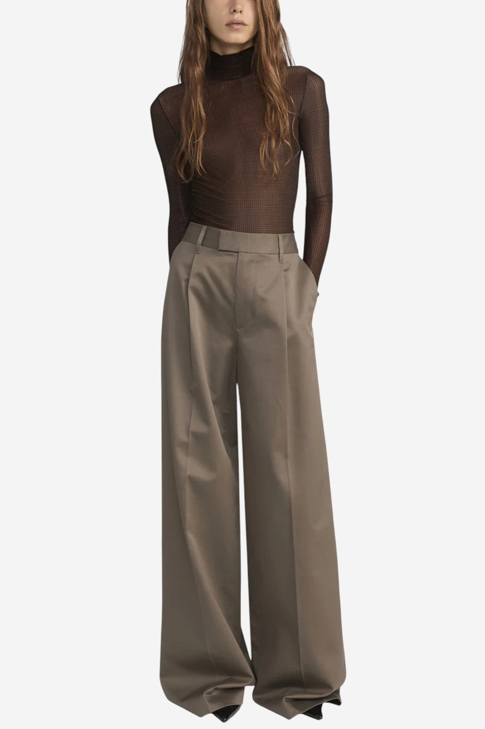 The Hoisery Turtleneck - Americano Multi