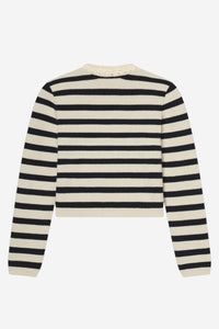 The Harbor Cardigan - Navy Multi - Shop Yu Fashion