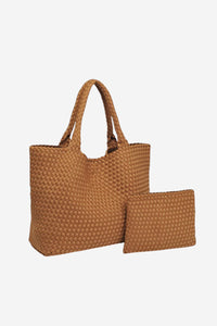 Sky's The Limit Large Tote - Sand - Shop Yu Fashion