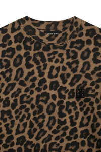 *PRE-ORDER* Avi Tee - Black And Brown Leopard