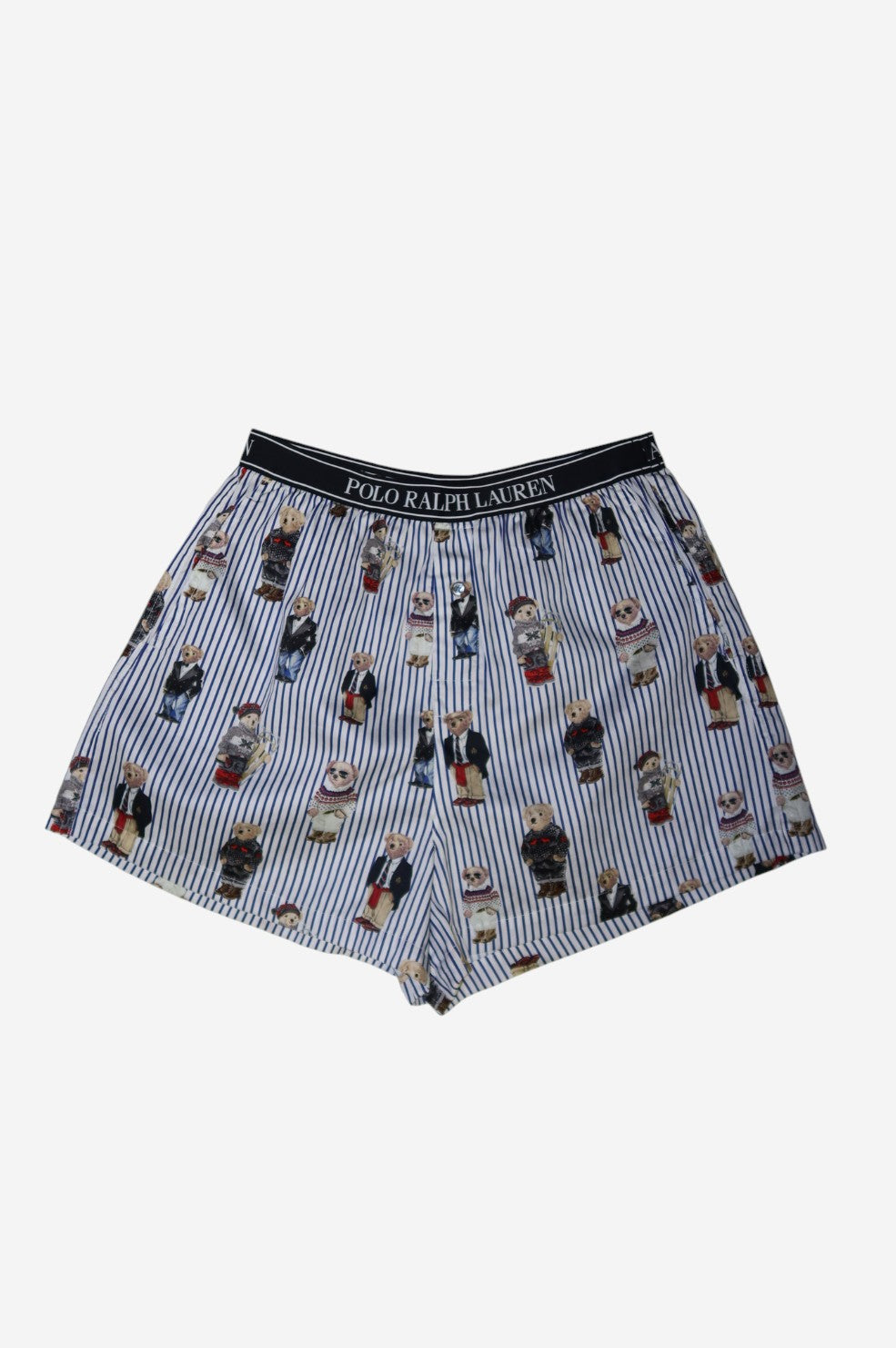 Polo Bear Sleep Boxer - Iconic Bear Snowfall Blue - Shop Yu Fashion