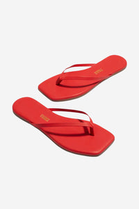 Square Toe Lily - Red
