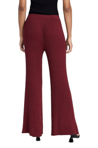 Val Knit Pant - Sangria