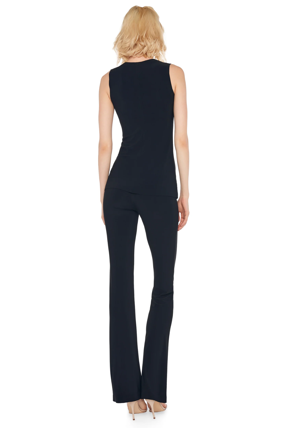 Sleeveless Swing Top - Black