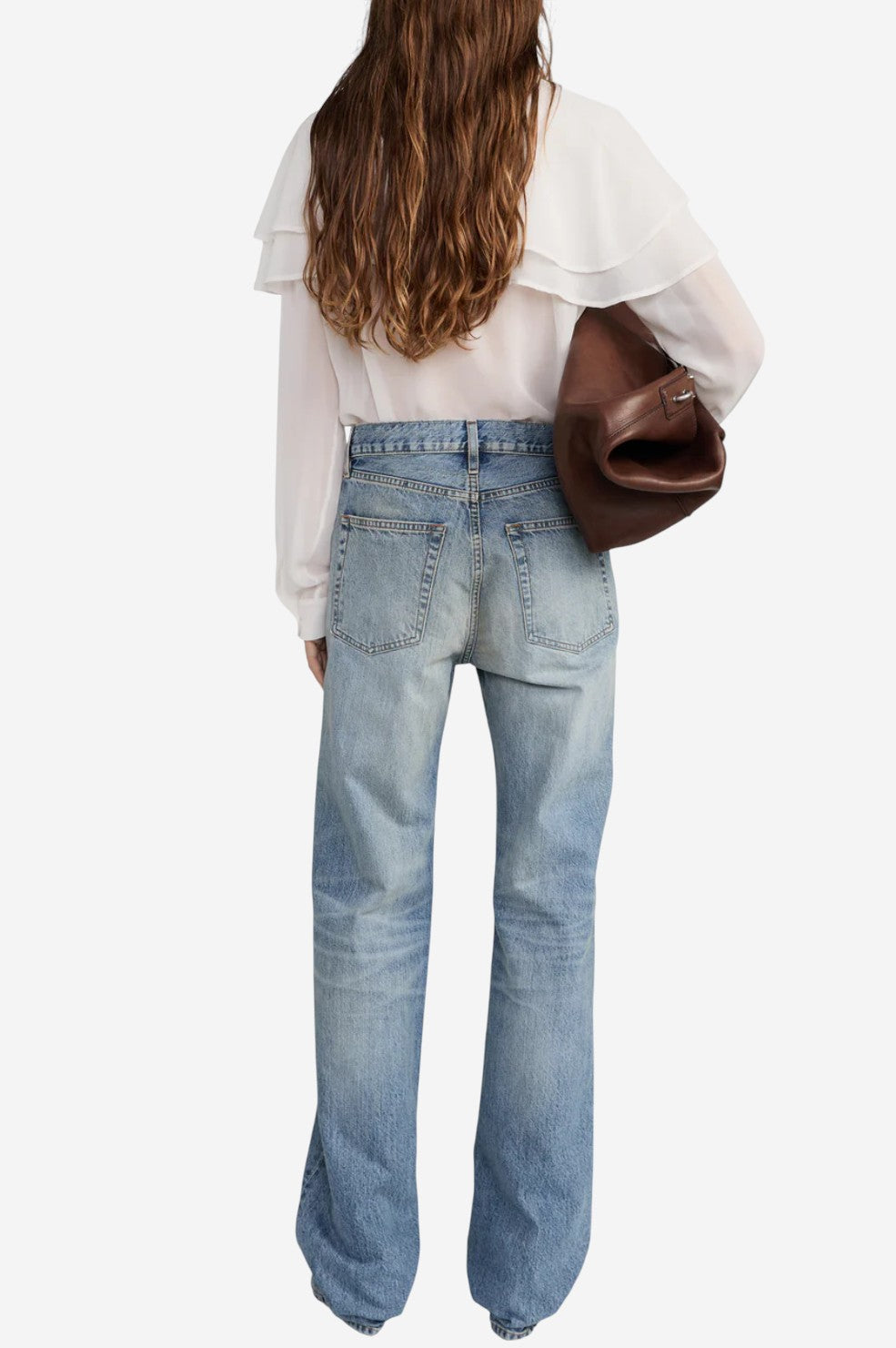 Silk Cape Blouse - Cream