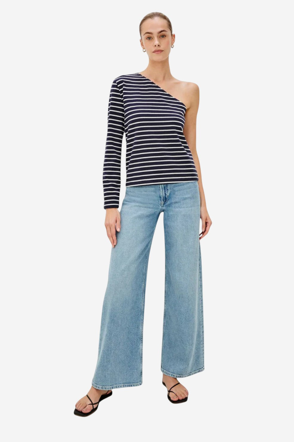 Sara Top - Nautical Stripe