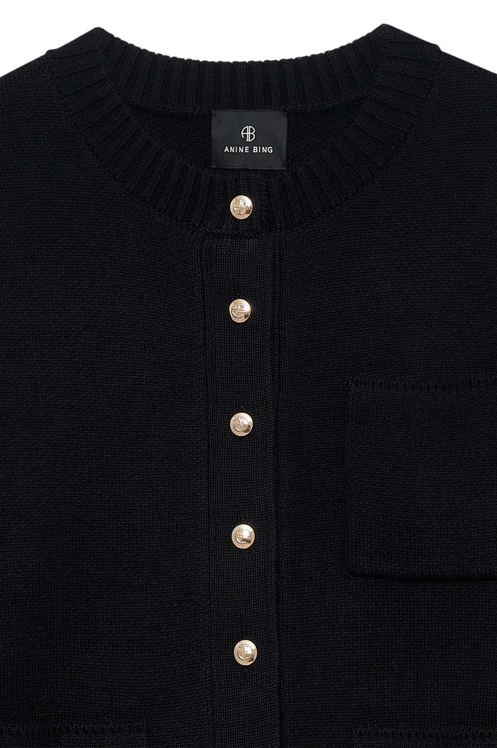 Jameson Cardigan - Black Cashmere Blend